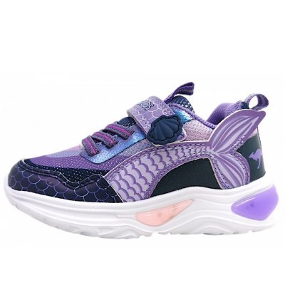 KangaRoos K-SLG Bora EV Klettschuh in Future dusk/Lavender 4515