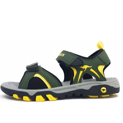 KangaRoos K-Mont II Sandale in 8504 olive/sun yellow KangaRoos K-Mont II Sandale in 8504 olive/sun yellow