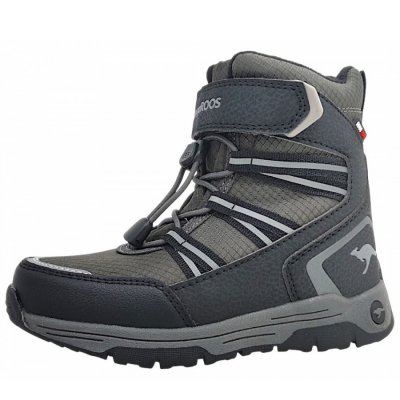 KangaRoos K-MJ Eldora EV RTX Stiefel in jet black/steel grey KangaRoos K-MJ Eldora EV RTX Stiefel in jet black/steel grey