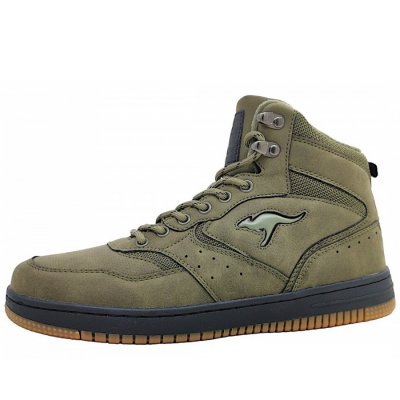 KangaRoos K-Watch Bliz Stiefel in 8010 Oliv/Black KangaRoos K-Watch Bliz Stiefel in 8010 Oliv/Black