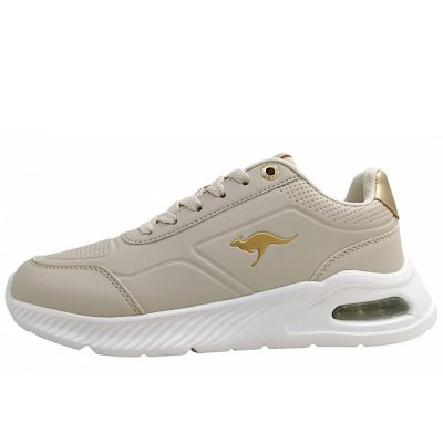 KangaRoos K-PLN Proud RV Sportschuh in cool beige/rich gold 1088