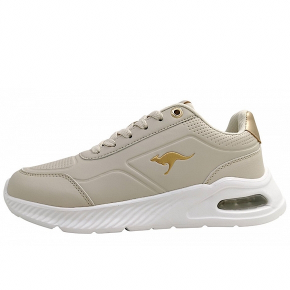 KangaRoos K-PLN Proud RV Sportschuh in cool beige/rich gold 1088