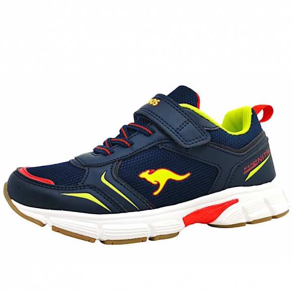 KangaRoos K-Ni Romp Ev Trainingsschuh in Dark Navy/ Lime