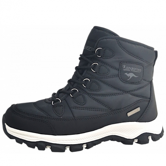 KangaRoos K-FW Bonnie Schnürstiefel in jet black/white 5012