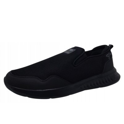 KangaRoos KL-Graft Slipper in jetblack mono