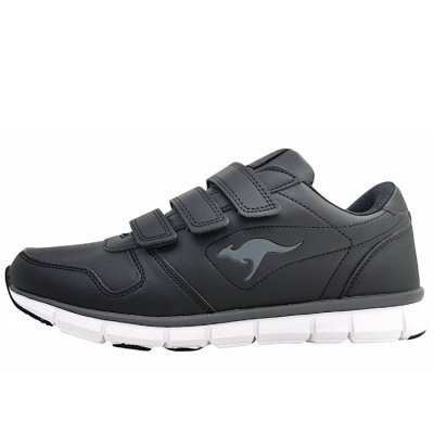 KangaRoos K-BlueRun 700 V B Klettverschluss in black/dk grey 522