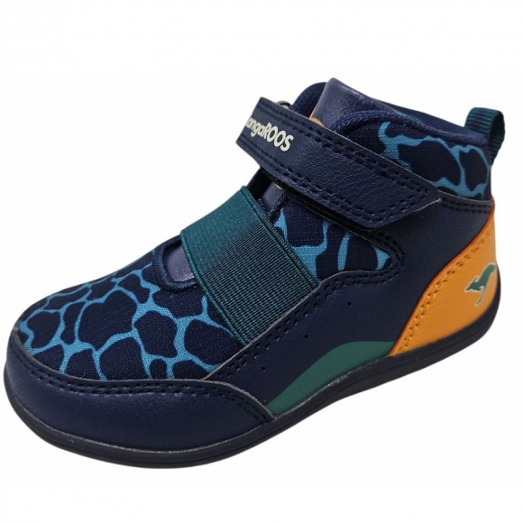 KangaRoos Klettschuh in blau kombi