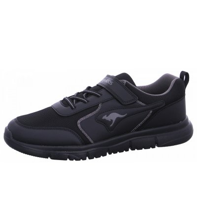 KangaRoos K-ETK Zig EV Sneaker in 5500 blk mono