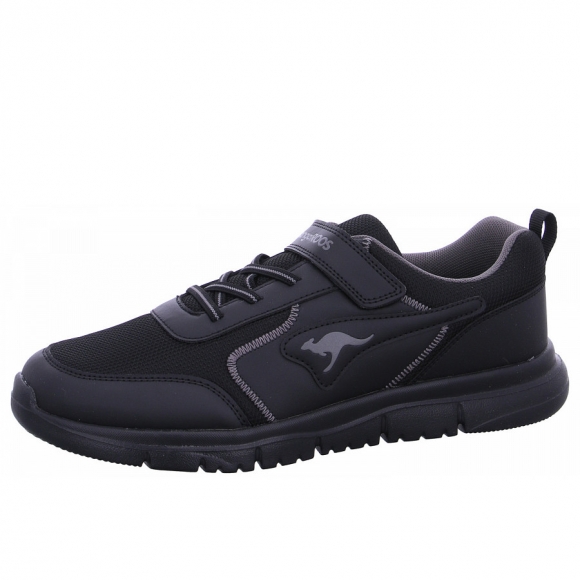 KangaRoos K-ETK Zig EV Sneaker in 5500 blk mono