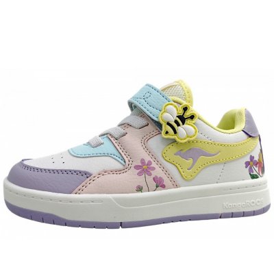 KangaRoos K-CP Fair EV Klettschuh in lavender/bee happy 4531