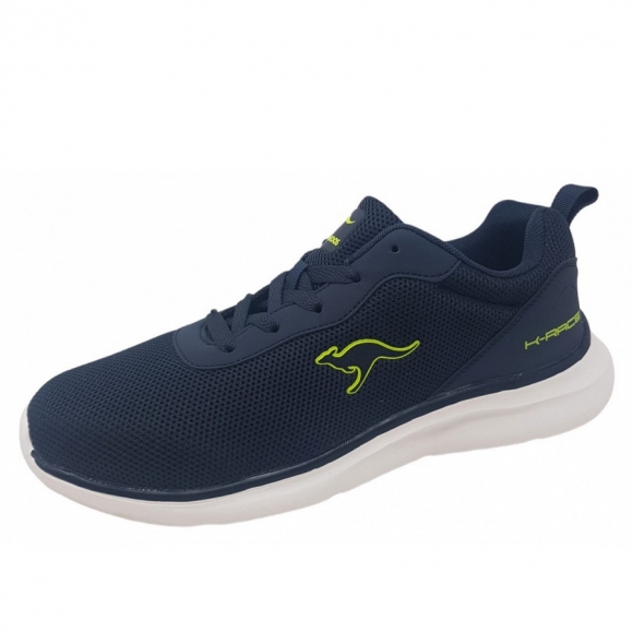 KangaRoos K-Race Sterling Sportschuh in drk.navy lime