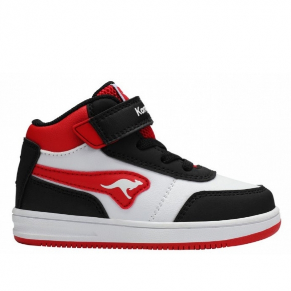 KangaRoos K-CPI Tine Mid EV Sneaker high in jetblack fiery red