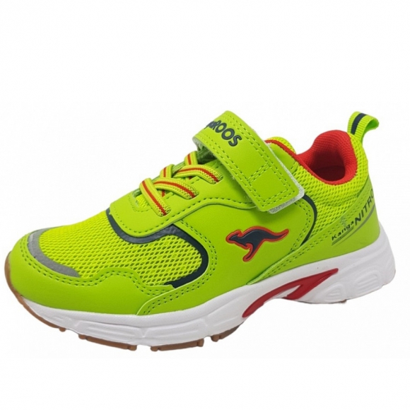 KangaRoos K-Ni Hero EV Sportschuh in lime/dark navy