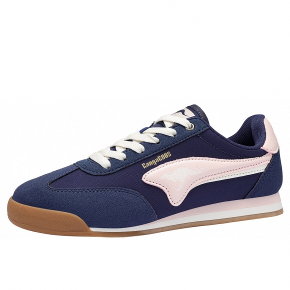 KangaRoos K-VRW Kansas Sneaker in dark navy seashell