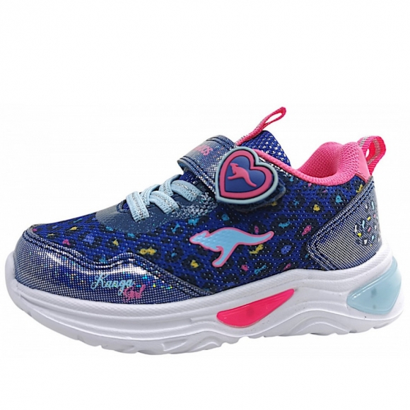 KangaRoos K - SLG Beauty Klettschuh in navy/pink 4271