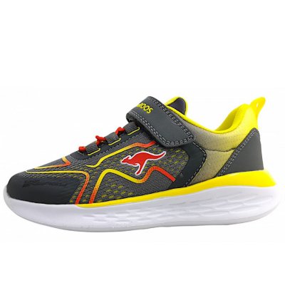 KangaRoos Trainingsschuh in steel grey/lemon
