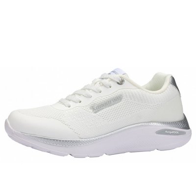 KangaRoos K-WN Malaga Sneaker in white silver KangaRoos K-WN Malaga Sneaker in white silver