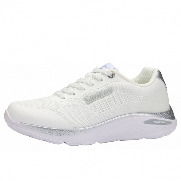 KangaRoos K-WN Malaga Sneaker in white silver