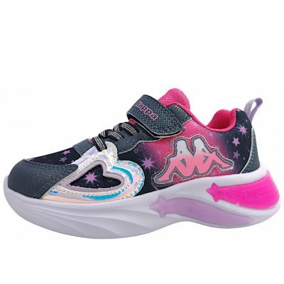 Kappa Mette Klettschuh in Navy/Jeans/Pink Kappa Mette Klettschuh in Navy/Jeans/Pink