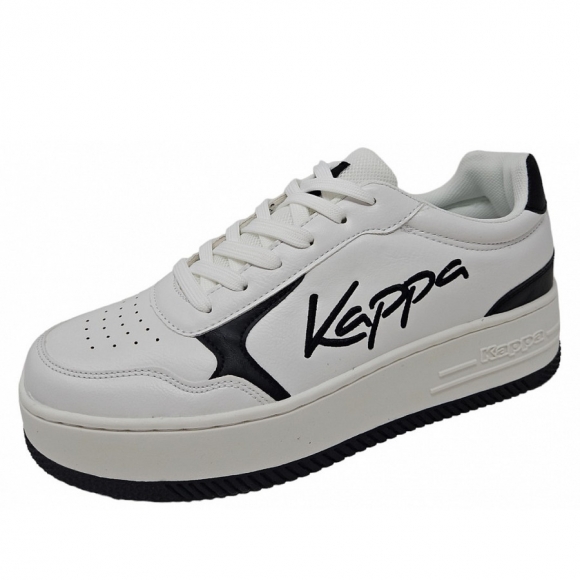 Kappa Jaboah Sneaker in WHITE BLACK