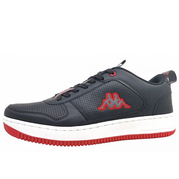 Kappa Sneaker low in 1120 black/ red