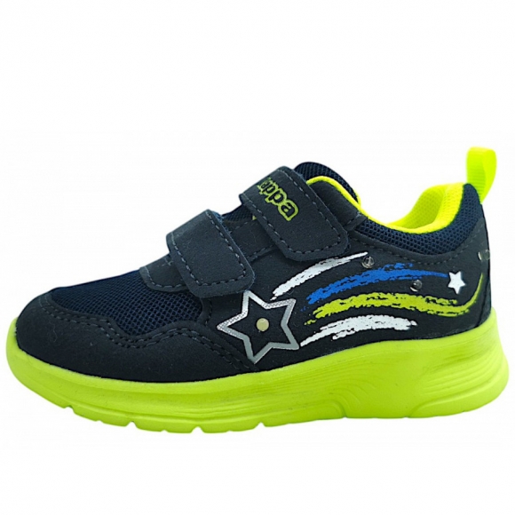 Kappa Klettschuh in navy/lime