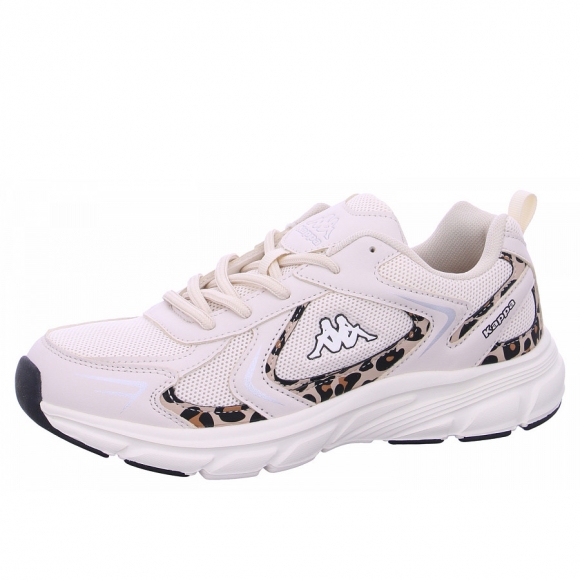 Kappa Sneaker in beige white leo