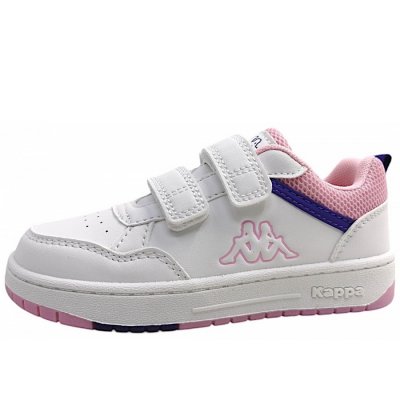 Kappa Sneaker in white/viola/rosa Kappa Sneaker in white/viola/rosa