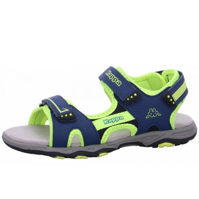 Kappa Sandale in navy lime Kappa Sandale in navy lime