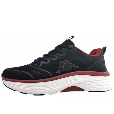 Kappa Sportschuh in black/berry