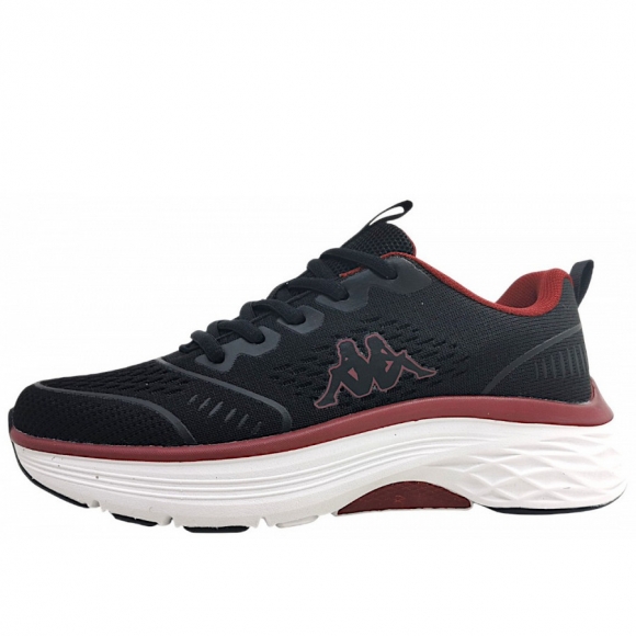 Kappa Sportschuh in black/berry