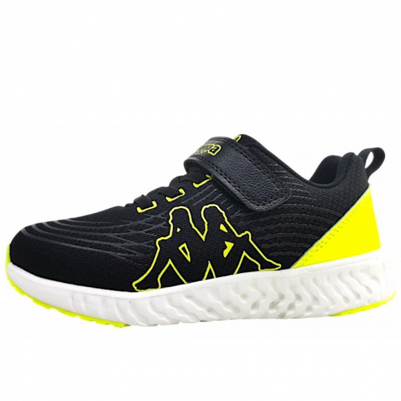 Kappa HANAKO Klettschuh in black/lime