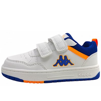 Kappa Klettschuh in white/royal/orange Kappa Klettschuh in white/royal/orange