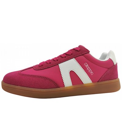 Kappa sportlicher Schnürer in Pink/White