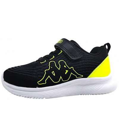 Kappa Klettschuh in black/lime Kappa Klettschuh in black/lime