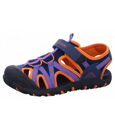 Kappa Sandale in navy orange petrol