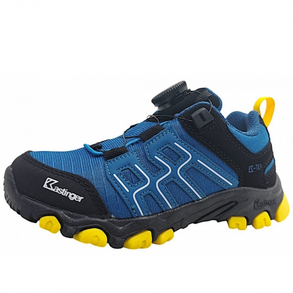Kastinger Sneaker in 437 peacock blue/black