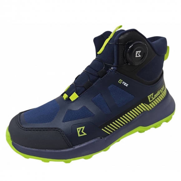 Kastinger GSK Norderner Winterstiefel in dark navy lime