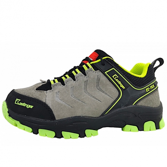 Kastinger Matar sportlicher Schnürer in 222 grey/black/lime