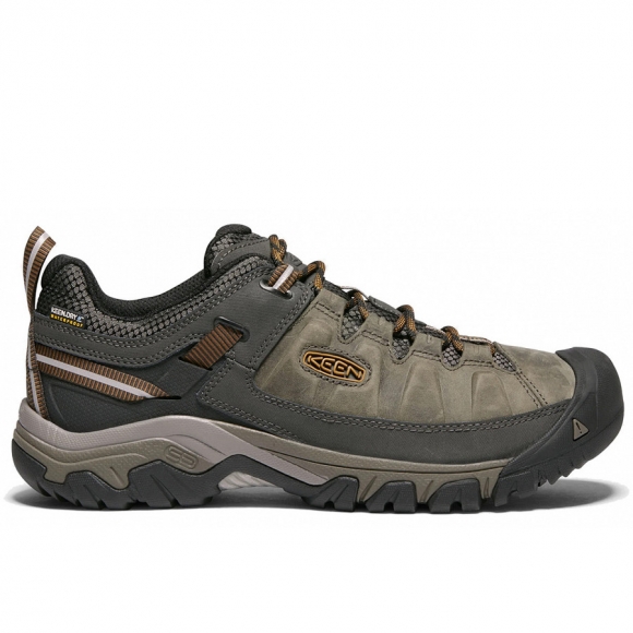 Keen Targhee III WP olive Trekkingschuhe in black olive/golden brown