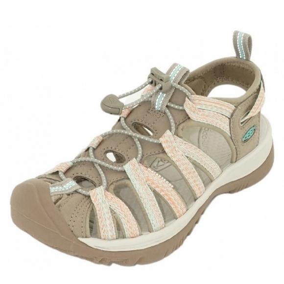 KEEN WHISPER W-Taupe/Corol Sandale in taupe