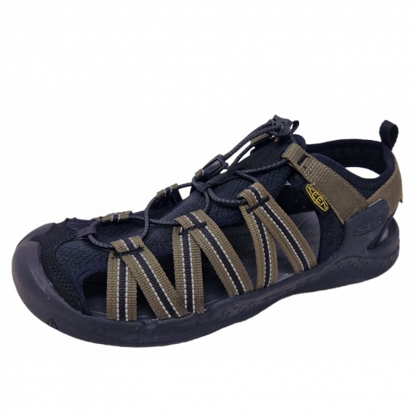 KEEN Drift Creek H2 Sandale in drk. olive black