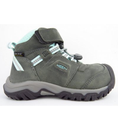 KEEN RIDGE FLEX MID WP Wanderschuh in GREY/BLUE TINT KEEN RIDGE FLEX MID WP Wanderschuh in GREY/BLUE TINT