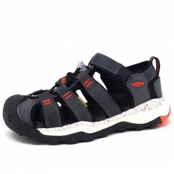 KEEN Newpoft Neo Trekkingschuh in magnet/orange