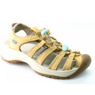 KEEN Astoria West Leather Women Sandale in beige