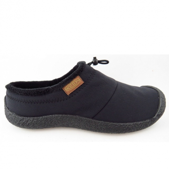 KEEN Howser III slide Hausschuh in schwarz