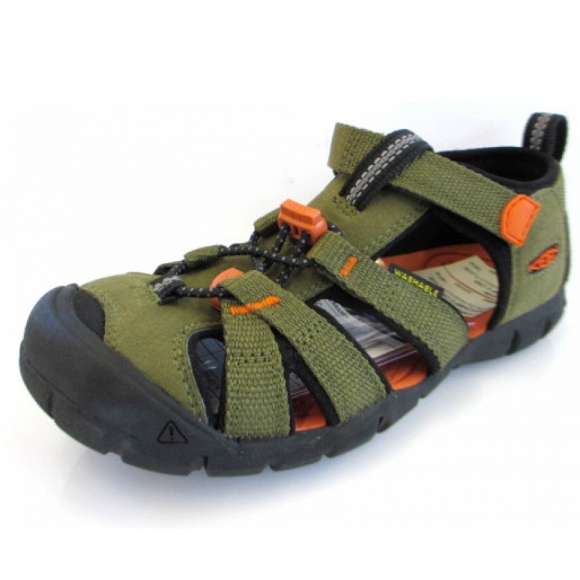 KEEN Sandalen in grün