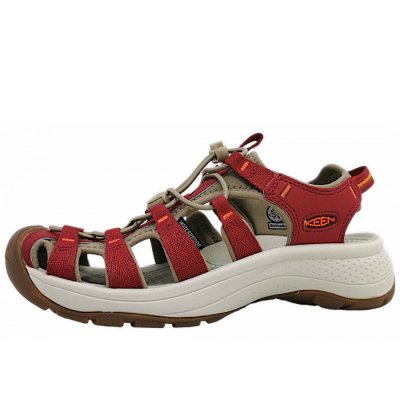 KEEN Astoria West Sandale in merlot/scarlet