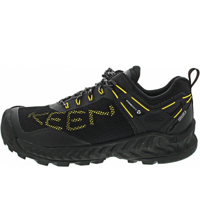 KEEN NXIS Evo WP Wanderschuh in black-keen yellow KEEN NXIS Evo WP Wanderschuh in black-keen yellow
