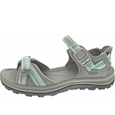 KEEN Terradora II Open Toe Sandale in light gray-ocean wave